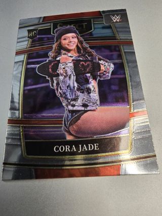 Wwe panini Select Cora Jade Chrome card