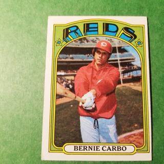 1972 - TOPPS BASEBALL CARD NO. 463 - BERNIE CARBO - REDS