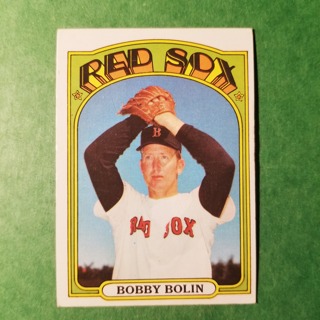 1972 - TOPPS BASEBALL CARD NO. 266 - BOBBY BOLIN - RED SOX