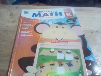 Grade K Math Book: New