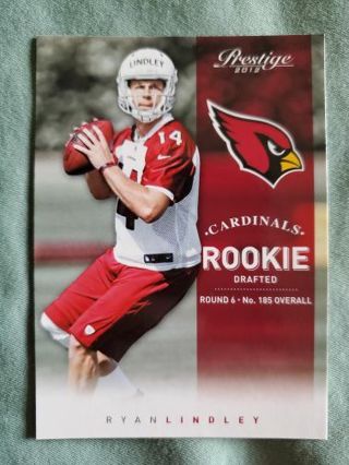 2012 Panini Prestige Rookie Ryan Lindley