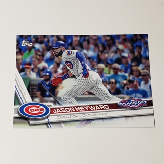 2017 Topps Opening Day #187 Jason Heyward Cubs L041