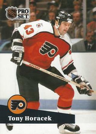 Tradingcard - NHL - 1991-92 Pro Set French #455 - Tony Horacek - Philadelphia Flyers 