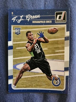 2016 Donruss Rookie T.J. Green