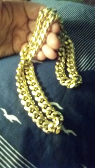 316 L-D Steel gold chain