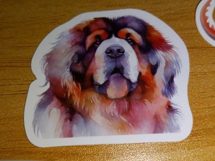 Dog New Cute 1⃣ vinyl sticker no refunds regular mail only Very nice quality!