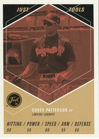 2000 Just Minors Tools Preview Corey Patterson #10