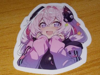 Girl Cute 1⃣ new nice vinyl lab top sticker no refunds regular mail win 2 or more get bonus sticker