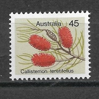 1975 Australia Sc570 45¢ Callistemon teretifolius MNH