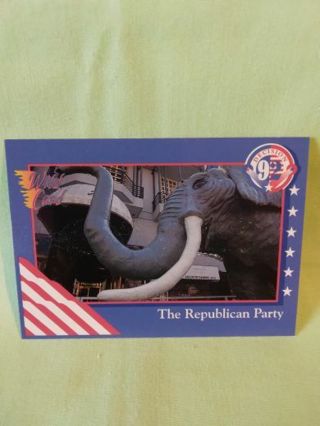 Decision 92 Presidential Trading Card #32