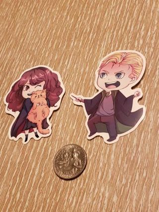 Chibi Hermione Malfoy Wizarding World of Harry Potter Vinyl Decal