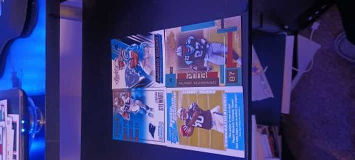 Carolina Panthers 4 Card Lot