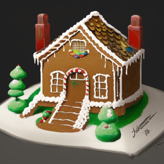Listia Digital Collectible: Gingerbread House