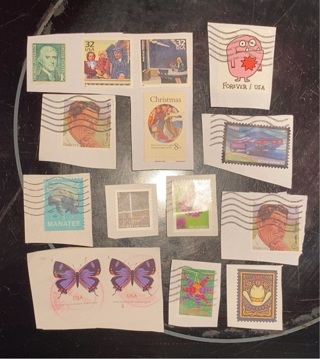 VARIOUS AMERICAN STAMPS 