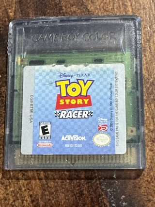  Vintage Nintendo Gameboy Toy Story Racer Game