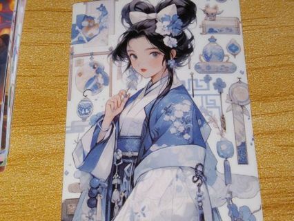 Anime Beautiful new nice vinyl lab top sticker no refunds regular mail high quality!