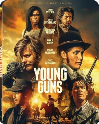 Young Guns (Digital 4K UHD Download Code Only) *Emilio Estevez* *Kiefer Sutherland* *Charlie Sheen*