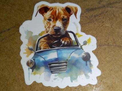 Dog one Cute new vinyl laptop sticker no refunds regular mail only