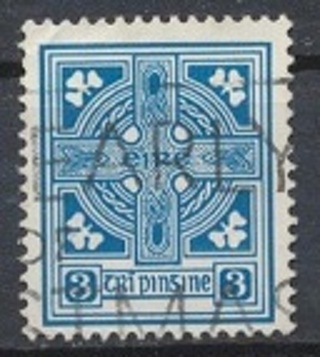 Ireland:  1940, Celtic Cross (1940-1963), Used, Scott # IE-111 - IRE-4407a