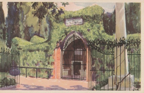 Vintage Unused Postcard: GIN: Home of George Washington, Mount Vernon