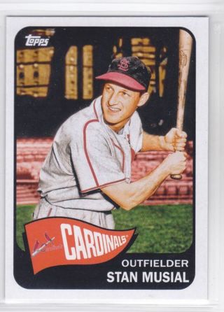 Stan Musial 2023 Topps Archives St. Louis Cardinals