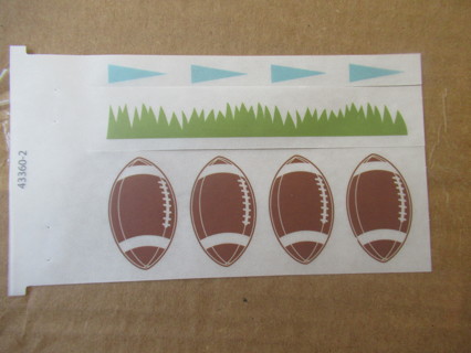 RUB-ON TRANSFERS.   NEW!    FOOTBALL  Themed