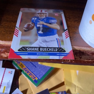 2021 panini score Shane buechele rookie football card 