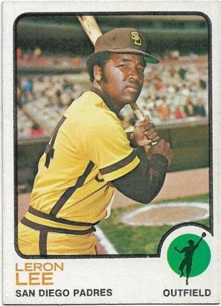 1973 TOPPS LERON LEE CARD