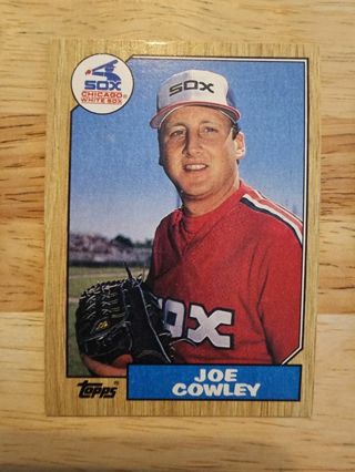 87 Topps Joe Cowley #27