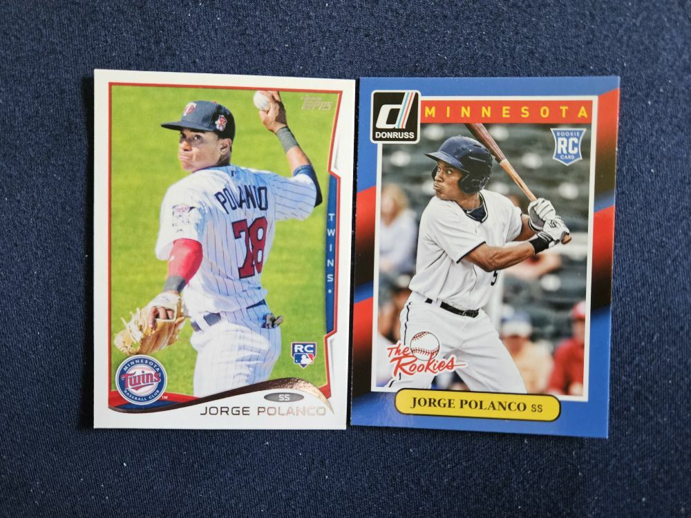 Free: Two Jorge Polanco Rookie Cards