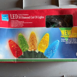 Box of Colored lights 30 bulbs