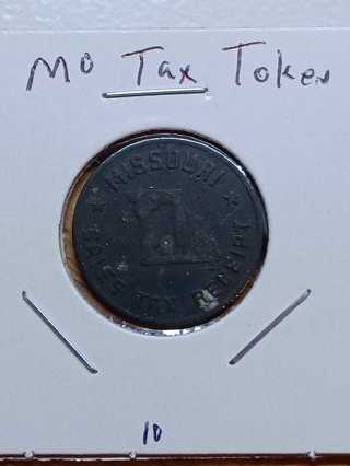 Missouri Sales Tax Token! 11.10