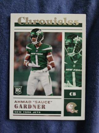 2022 Panini Chronicles Rookie Ahmad "Sauce" Gardner