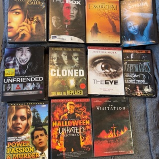 10 Scary Movie DVD’s Movie-Night ! Lot Mov-13