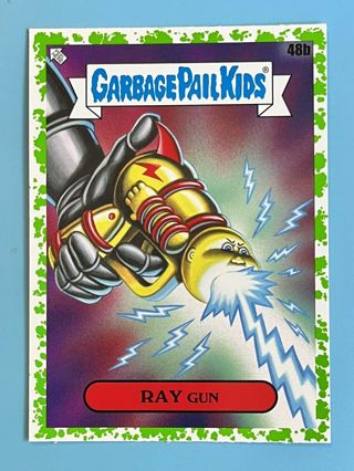 2020 Garbage Pail Kids 35th Anniversary Ray Gun 48b Green Parallel  