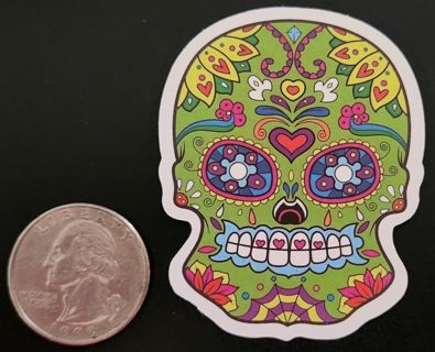 Sugar Skull Sticker