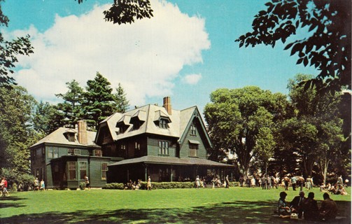 Vintage Postcard Tanglewood, MA