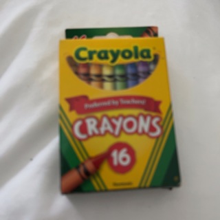 Brand New: Box Of 16 CRAYOLA Crayons!! Bold and Bright Colors!! Great For Class/Crafts, Effects...