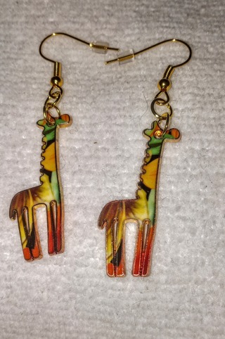 Giraffe earrings