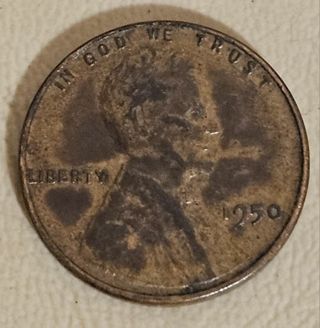 1950 Copper Lincoln Wheat Cent