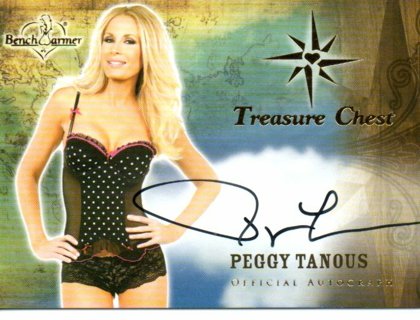 2013 Benchwarmer Peggy Tanous Autograph