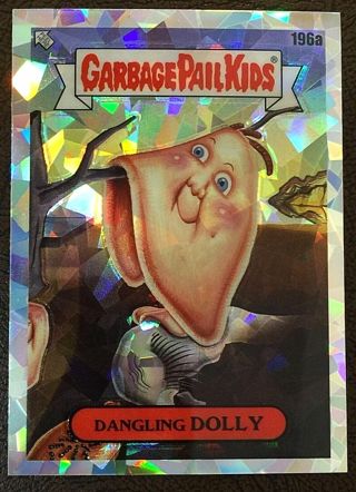 2022 Garbage Pail Kids Chrome Series 5 Dangling DOLLY Atomic Refractor #196a