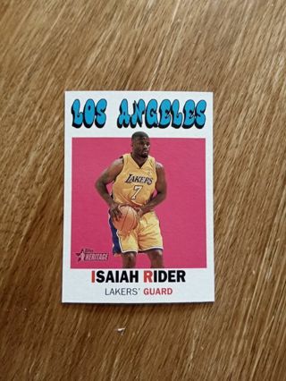 Topps- Isaiah Rider