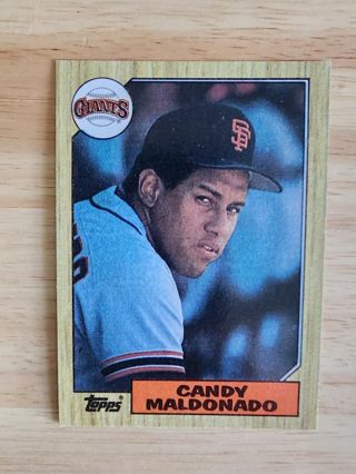 87 Topps Candy Maldonado #335