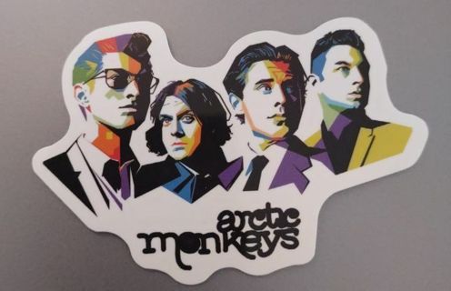 Arctic monkeys band new vinyl laptop water bottle sticker for PlayStation 4 Xbox One