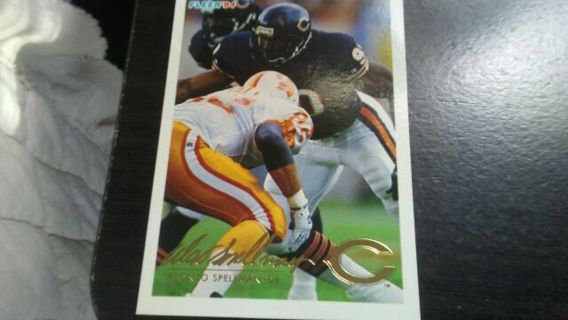 1994 FLEER ALONZO SPELLMAN CHICAGO BEARS FOOTBALL CARD# 68