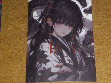 Anime Cool new 1⃣ vinyl lap top sticker no refunds regular mail very nice quality got more