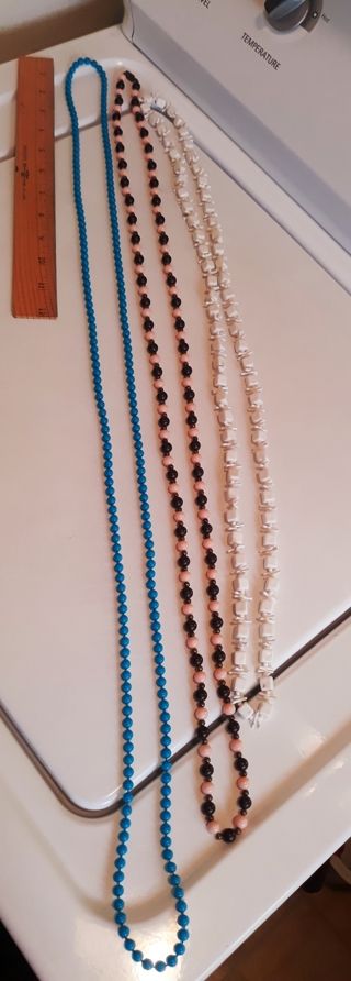 3 LONG Necklaces