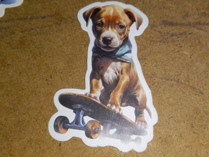 Dog Cute 1⃣ new vinyl laptop sticker no refunds regular mail nice quality