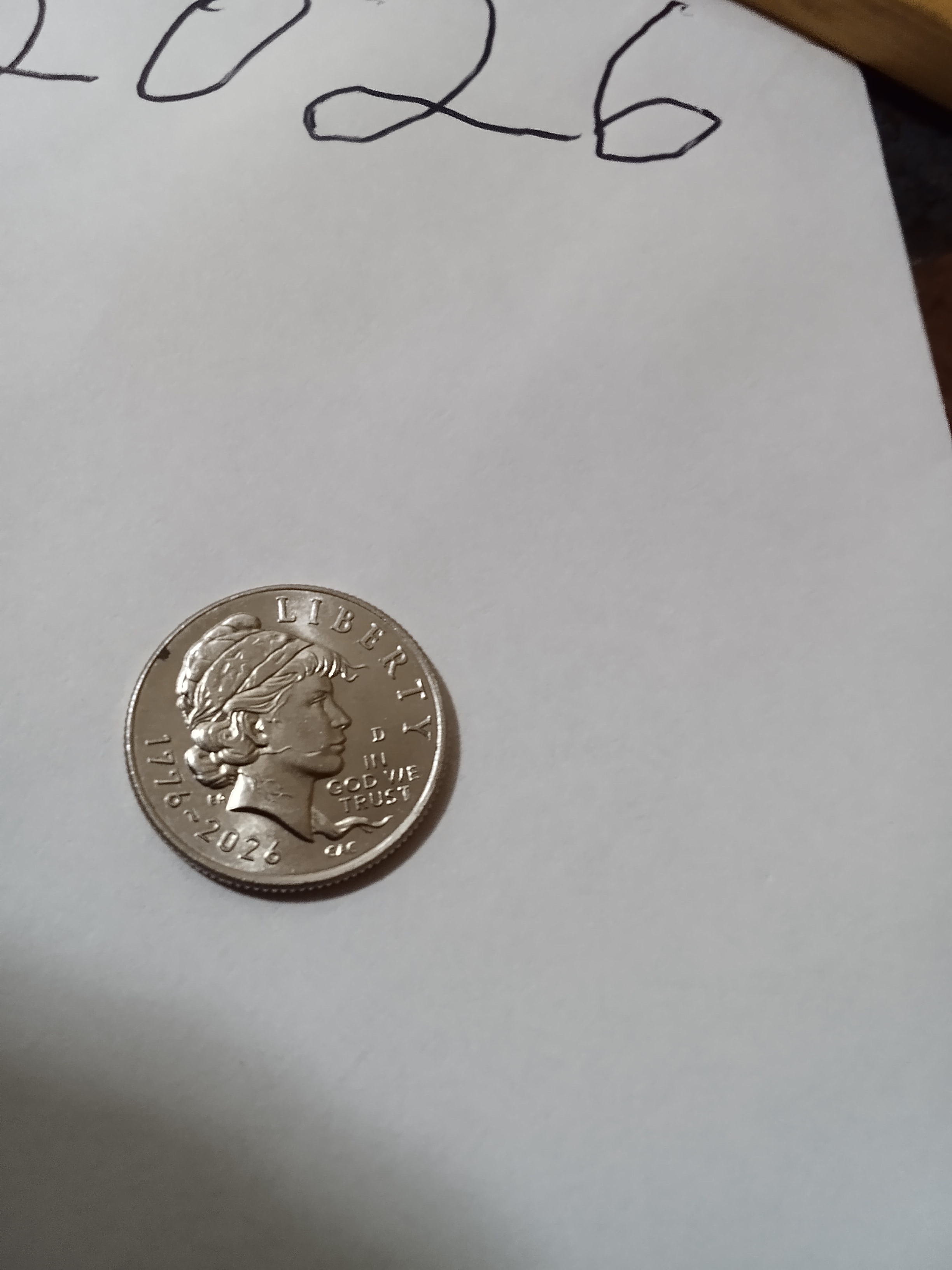 FREE: New 2026 dime